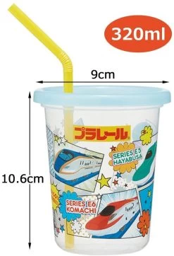 Skater Plarail Shinkansen Plastic Tumbler Set (3 Pcs) 320ml With Straw -Model Train Discount Store 4973307445361 b5fed92dc84508a74d5cdeccfa7b349f 86906.1631072485