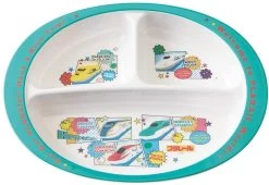 Skater Plarail Shinkansen Melamine Lunch Plate
