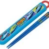 Skater Plarail Shinkansen Antibacterial Chopsticks And Slide Case