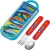Skater Plarail Shinkansen Spoon & Fork Set