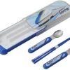 Slid Case Type Trio Set (Spoon, Fork, Chopsticks) Series E7 Hokuriku Shinkansen 'Kagayaki' -Model Train Discount Store 4985285095506 0e3270ac1e01485146ac6d50dd6aef92 13175.1627528307