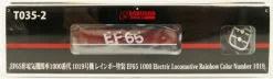 Rokuhan T035-2 Electric Locomotive EF65-1000 Rainbow Color Number 1019 (Z Scale)